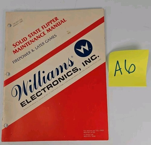 Williams solid state - williams, flipper