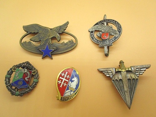 Lot insignes militaires - lot,