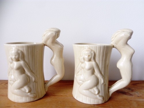 Anciens mugs chopes - mugs, ou