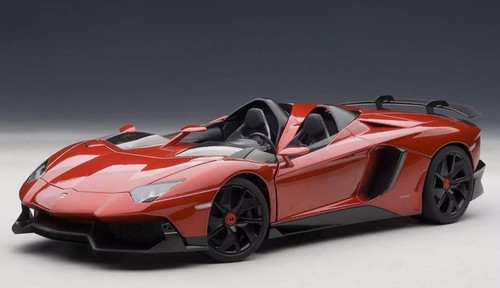 Lamborghini aventador red - lamborghini, j