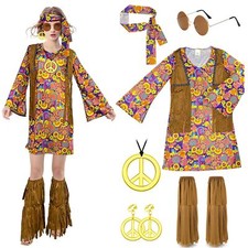 6 PCS Vêtements Hippie Pour