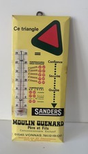 Ancien Thermomètre Glacoide Publicitaire Sanders Collection Déco Pub Vintage