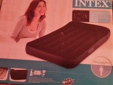 1 Matelas Gonflage 1 place INTEX avec gonfleur intégré