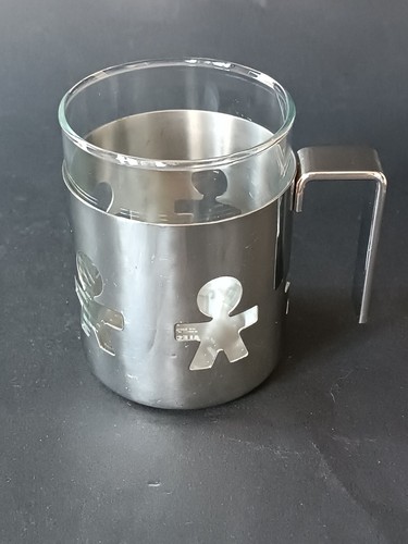 Mug alessi verre - **mug, inox