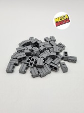 LEGO LOT 50 X BRICK MASONRY 1X2 DARK STONE GREY REF 98283 / 6000311 *NEUF*