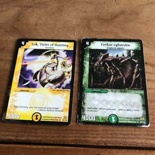 Carte duel masters n11 frelon - masters,