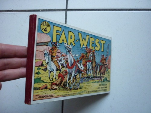 Reliure far west - west, coq