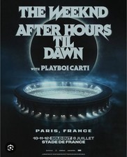 place concert The Weeknd Stade De France 08/07/26