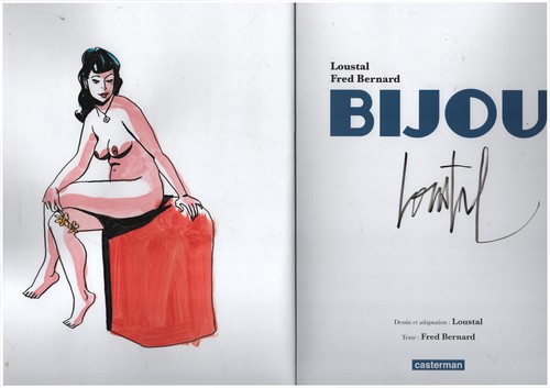 Bijou avec une - bijou, dedicace