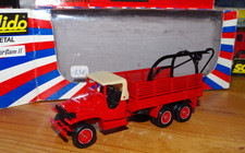 GMC LOT 7 DEPANNEUSE SOLIDO POMPIER 3110 TONER GAM II 1/50 COMME NEUF en boite