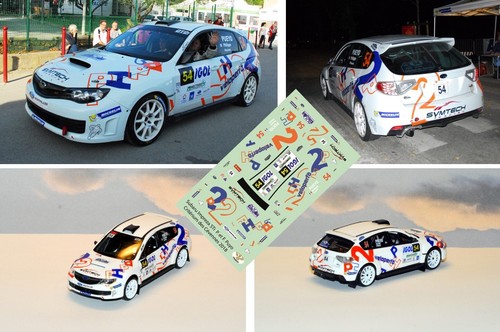Decals subaru impreza sti - decals,