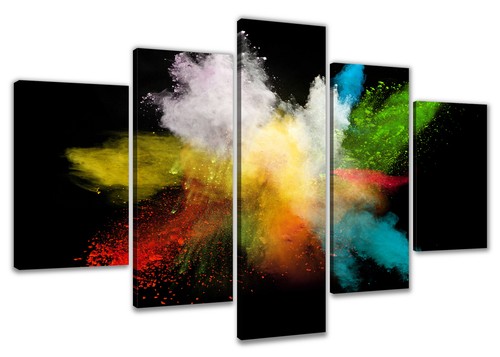 Tableau sur toile explosion - sur,