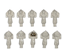 Série complète de 5 fèves