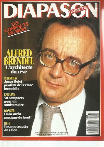 Diapason 338 alfred brendel - diapason,