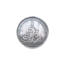 Jeton Louis XIV confrérie de Saint-Romain, clergé de Rouen 1711