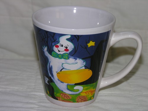 Halloween ghost moon - halloween, ghost,