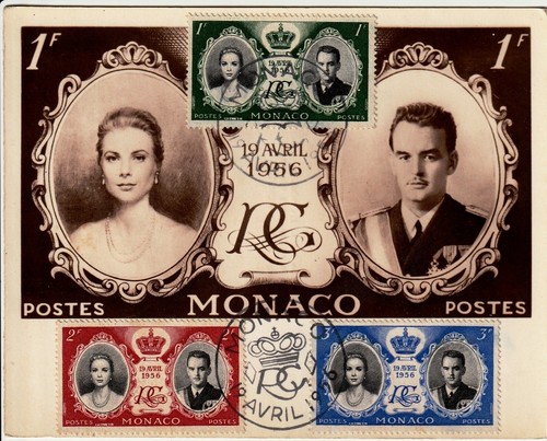Carte monaco avril 1956 - 19,