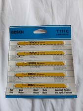 5 Lames scie sauteuse Bosch T111C