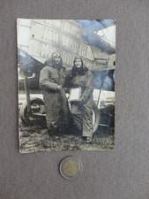 photo ancienne avion et ses