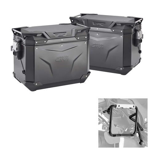 Set valises givi outback evo - valises,
