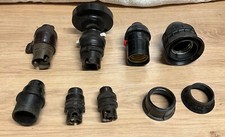 Lot de 7 Anciennes Douilles en Bakélite, B22,  E27, lustre, lampe, suspension
