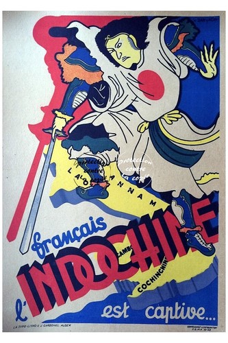 Indochine rf57 poster - indochine,