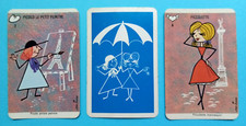 c. 1964 - JOLI ANCIEN JEU DE CARTES 7 FAMILLES PICOLO ET PICCOLETTE - Jean IMAGE