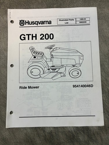 Husqvarna gth 200 manuel - gth,