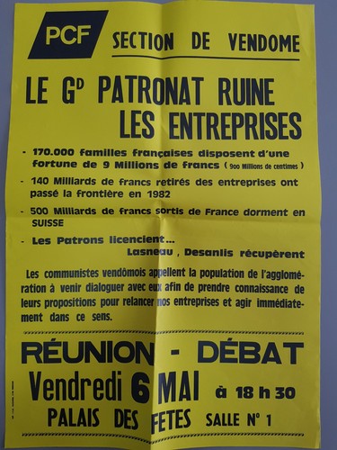 Affiche parti communiste gd - le,