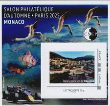 BLOC CNEP N° 100 Salon philatélique d'automne  Bloc Monaco - PARIS 2025
