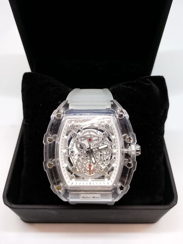 Montre analogique squelette - montre,