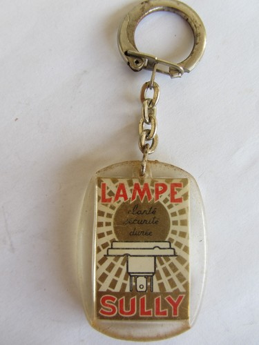 Porte clef lampe - clef, sully"