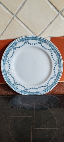 Assiette plate ancienne - , terre