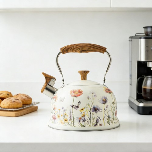 Bouilloire sifflante portable