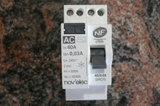 INTERRUPTEUR DIFFERENTIEL 40A