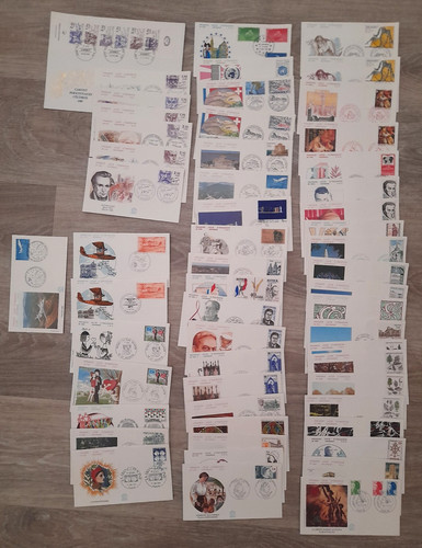 Lot enveloppes 1er - ,