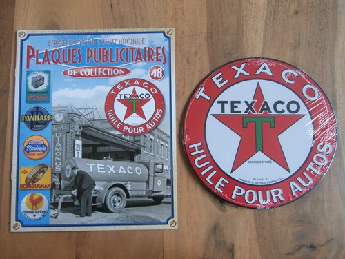 Plaque metal publicitaire - metal, /