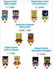 10 figurines en Alu DC Comics