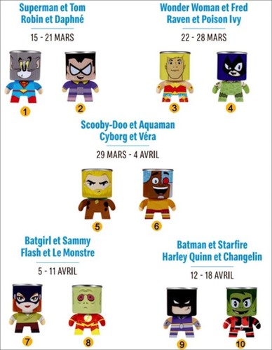 Figurines alu dc comics - figurines,