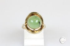 Bague 8 Carats Or Jade Bague