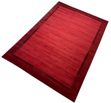 Rouge Tapis Noué à la Main