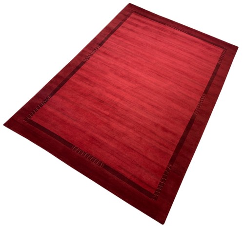 Rouge tapis noué - à, la