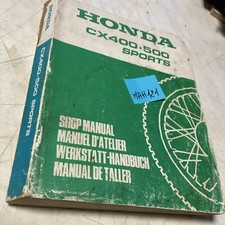 Honda CX400 CX500 Sports C 1982 manuel revue technique moto atelier CX 400 500