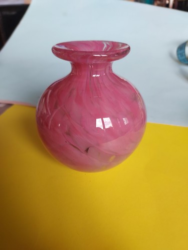 Petit vase verre soufflé - vase, en