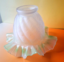 Tulipe Globe En Verre  blanc