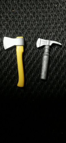 Playmobil outils hache pelle - outils,