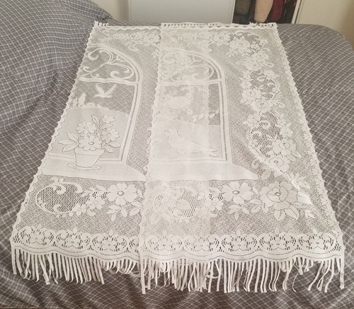 Rideaux brise bise floral - brise,