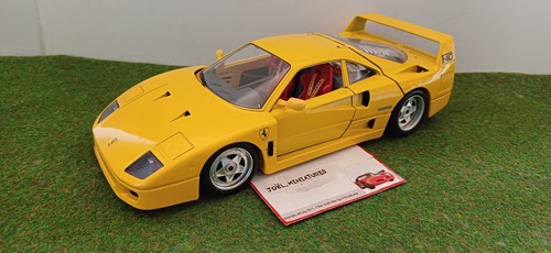 Ferrari f40 1987 - ferrari, jaune