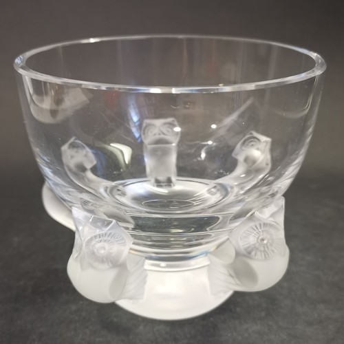 Lalique vase cristal - lalique,, cristal,