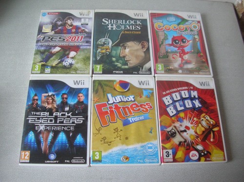 Lot jeux wii - de,